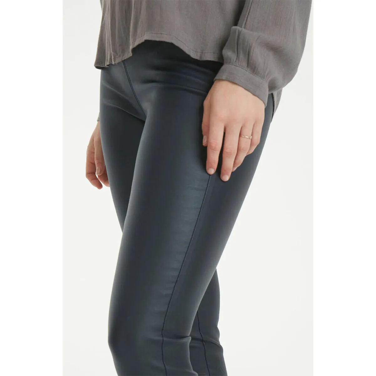 Ada coated jegging midnigt marine