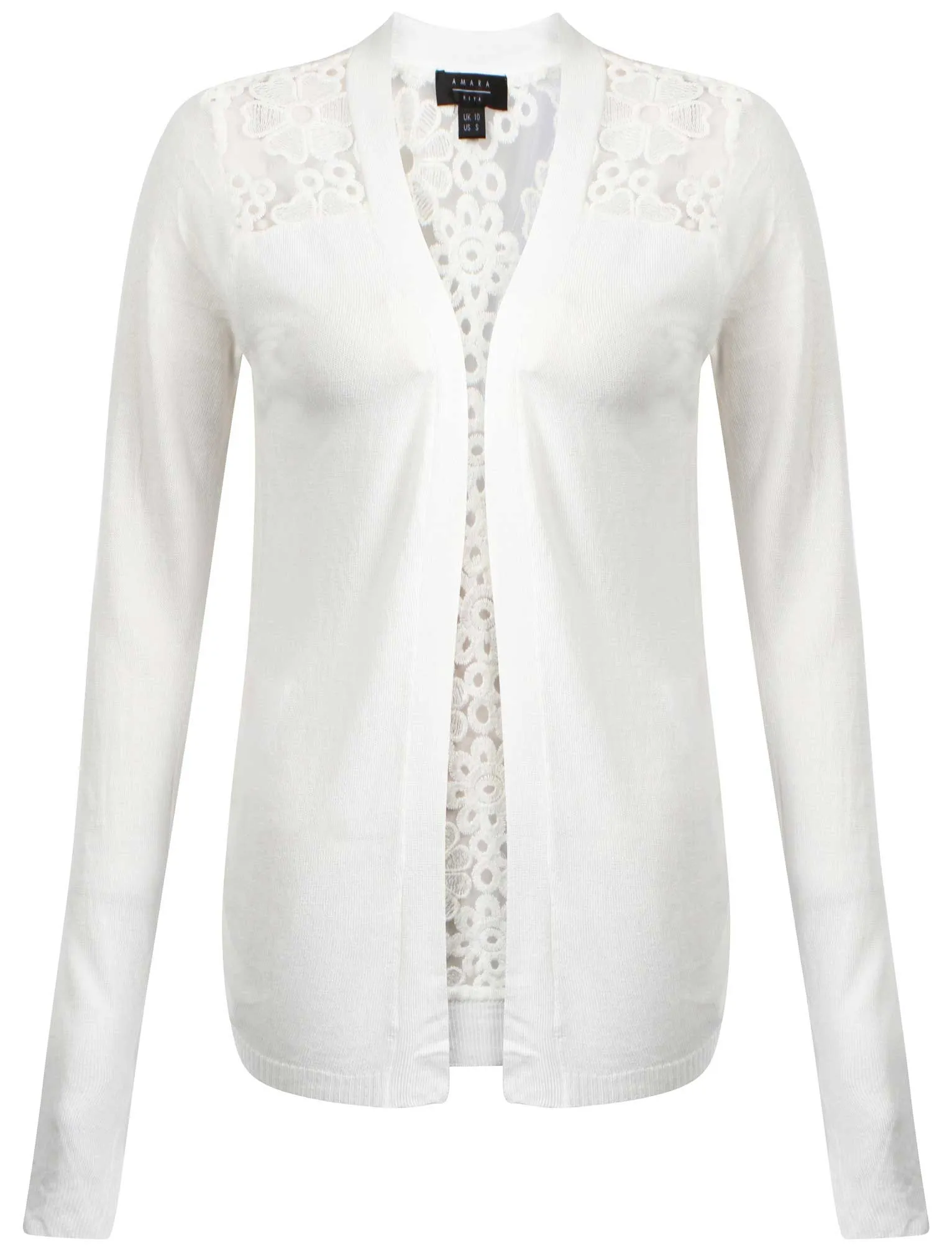 Amara Reya Sara white cardigan