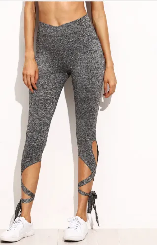 Ankle Tie Knot Leggings