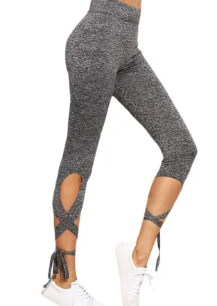 Ankle Tie Knot Leggings