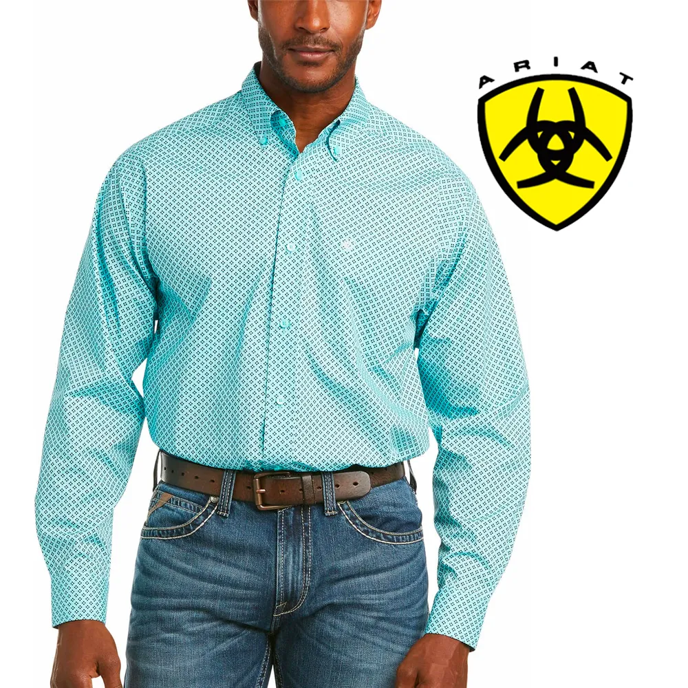 ARIAT Men's Fenn STR Classic LS Shirt 10036378