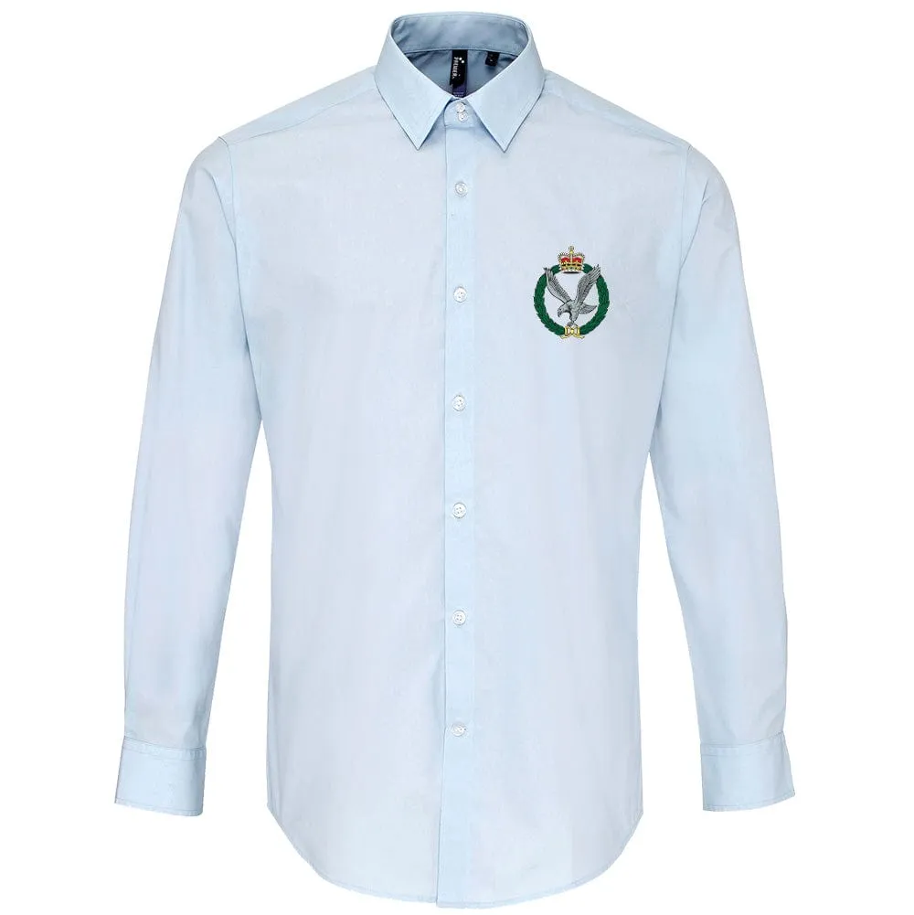 Army Air Corps Embroidered Long Sleeve Oxford Shirt