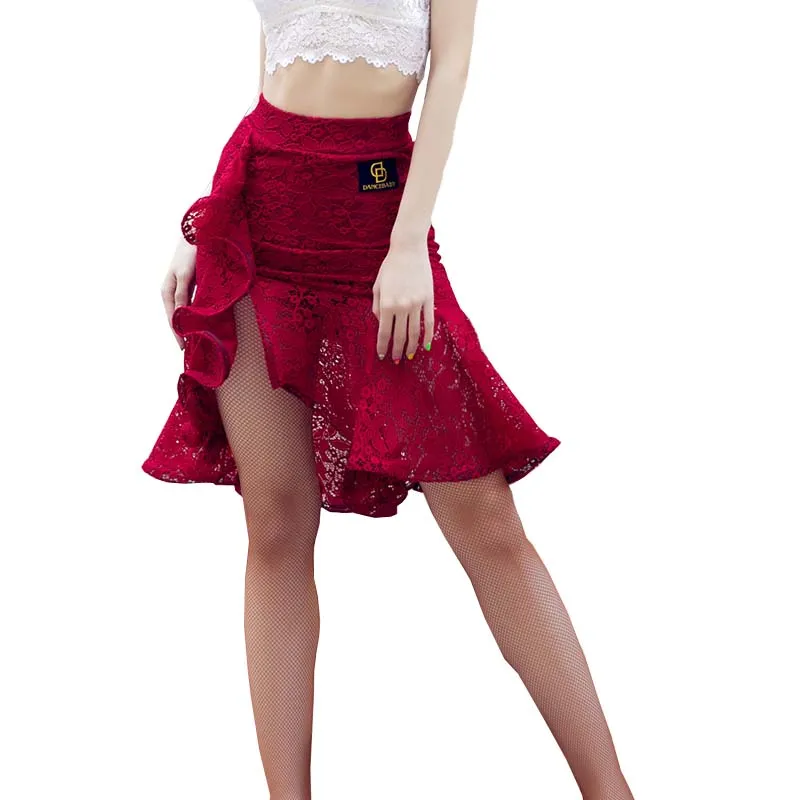 Asymmetric Short Latin Skirt