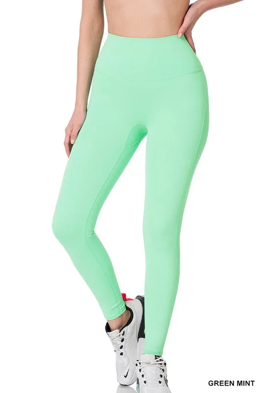 ATHLETIC HIGH WAISTED FULL LENGTH LEGGINGS