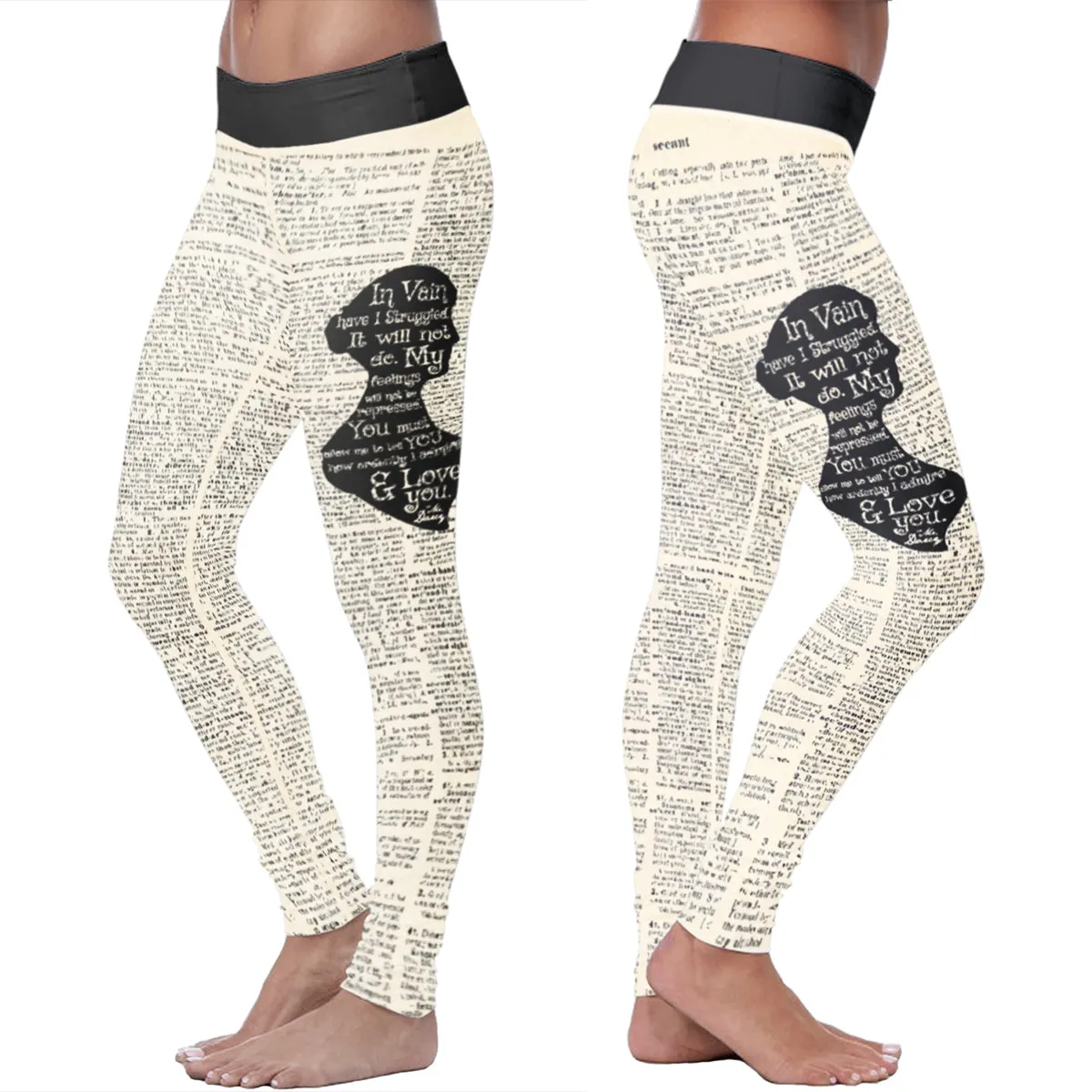 Austen Dictionary Leggings