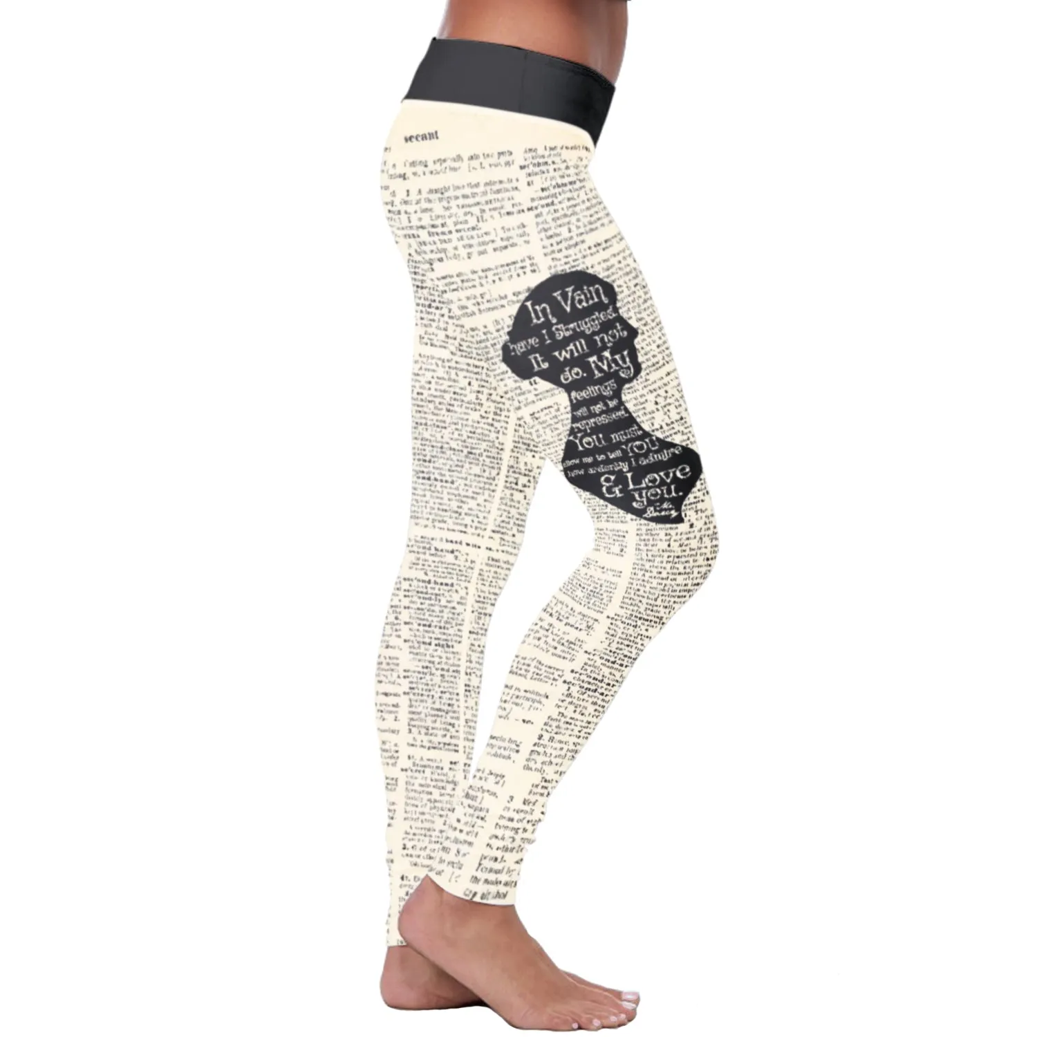 Austen Dictionary Leggings