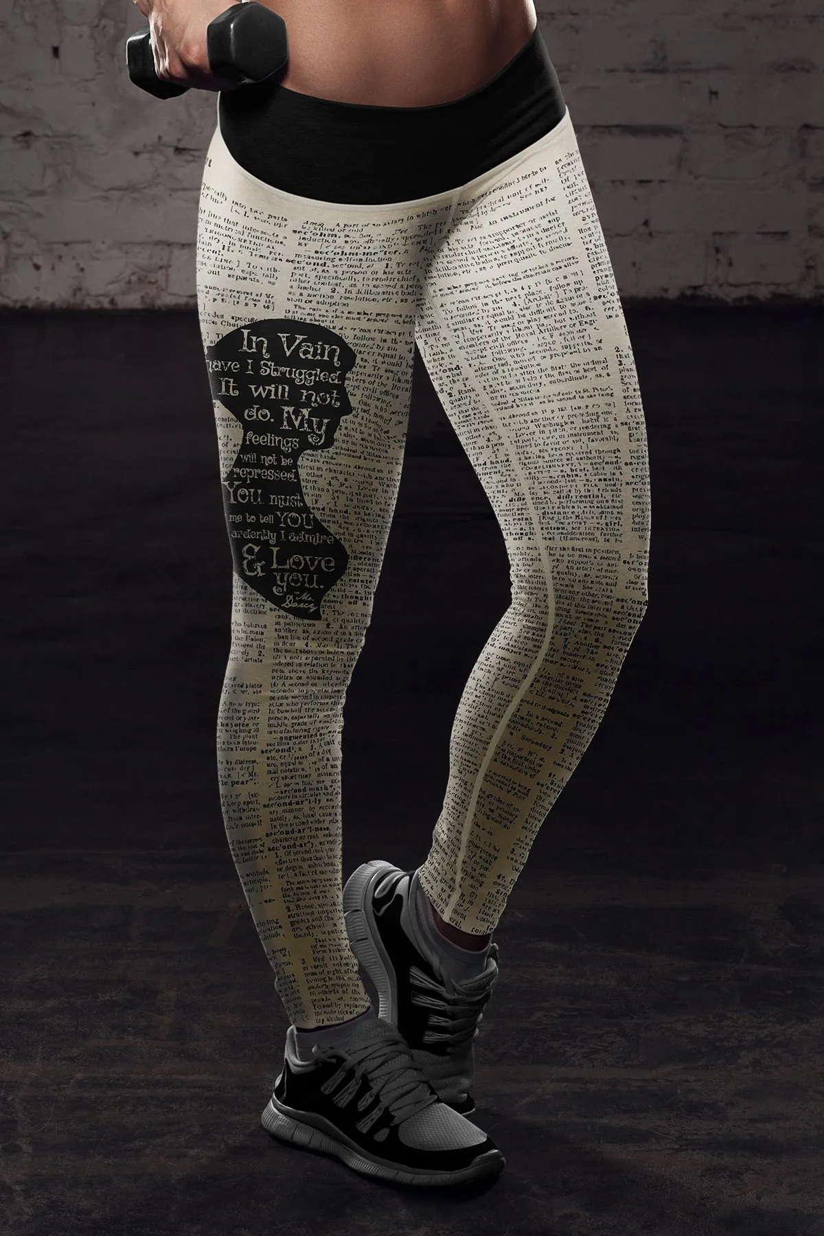 Austen Dictionary Leggings