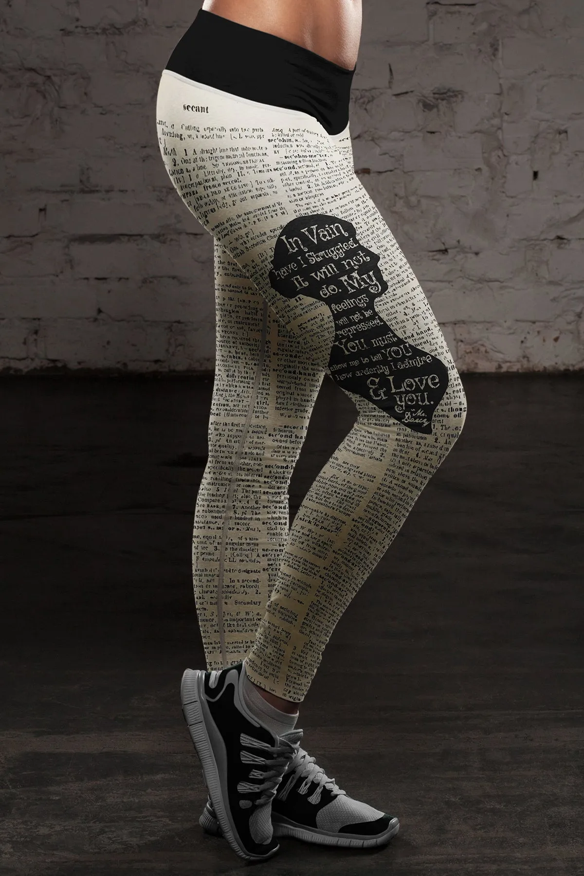 Austen Dictionary Leggings