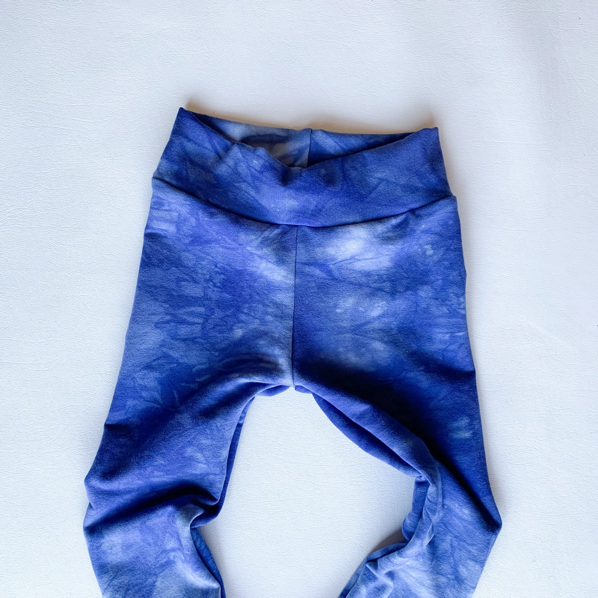 Azul | Organic Bamboo Leggings | Hand Dyed