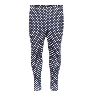 BABY GIRLS LEGGINGS WITH  POLKA DOT - BLUE