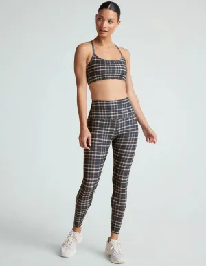 Beyond Yoga Preppy Plaid SoftMark High Waisted Midi Legging