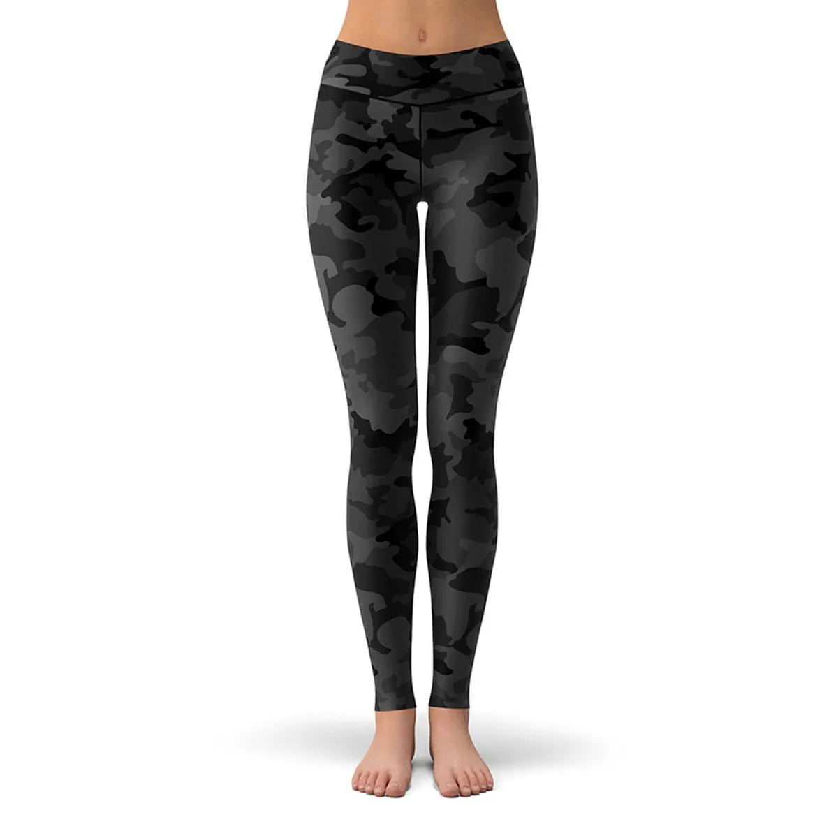 Black Camo Leggings