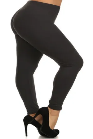 Black High Waist Leggings - Size 3X-5X