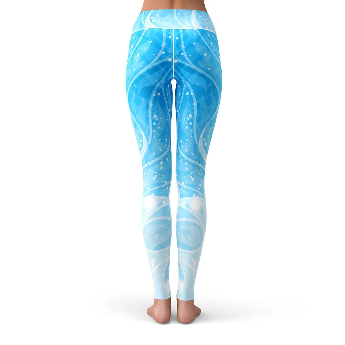 Blue Blaze Leggings