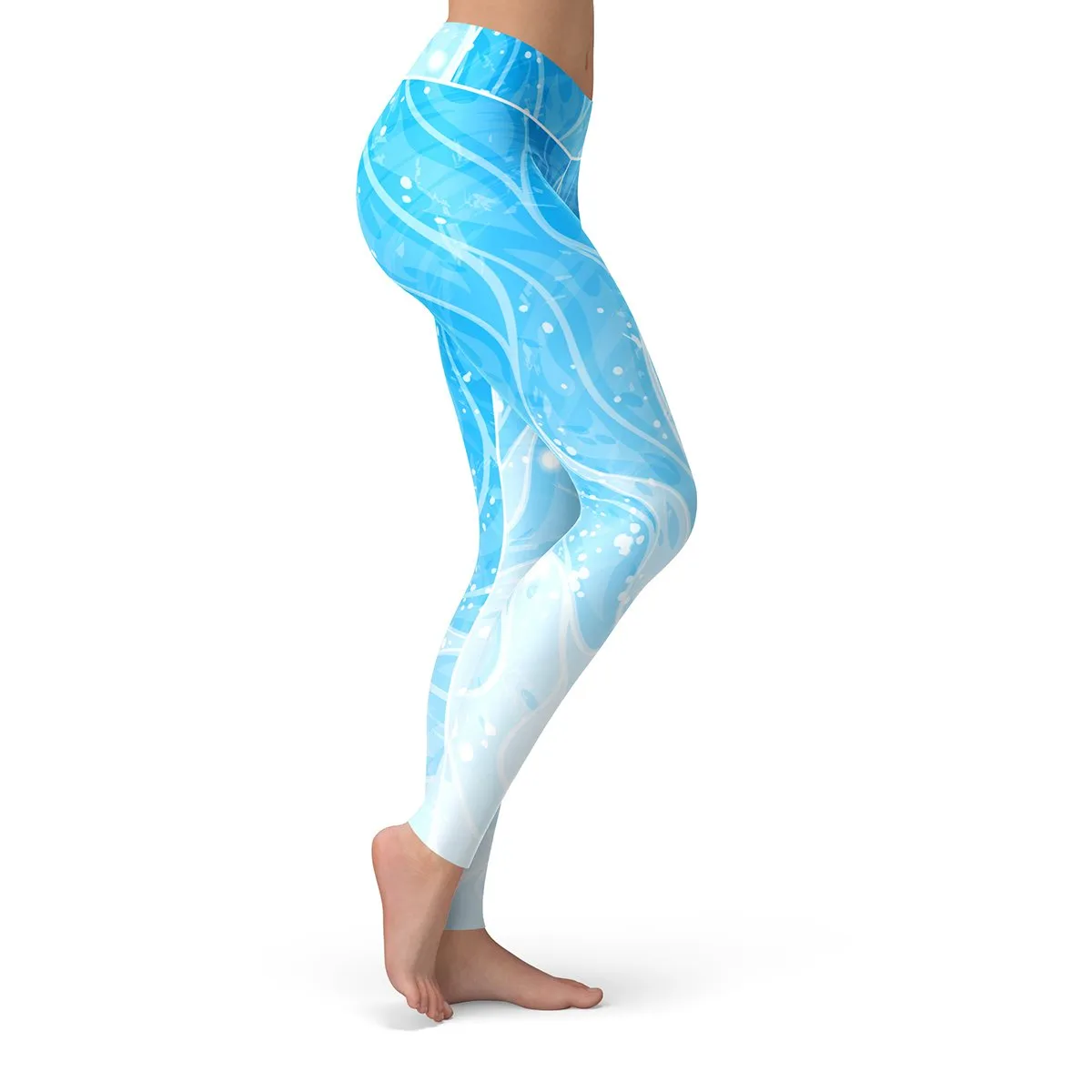 Blue Blaze Leggings