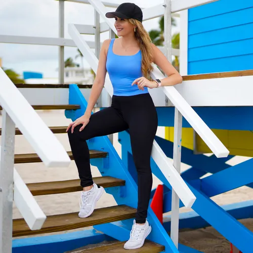 Boost Your Workout with Lauma Lingerie's Stylish Ankle-Length Active Leggings