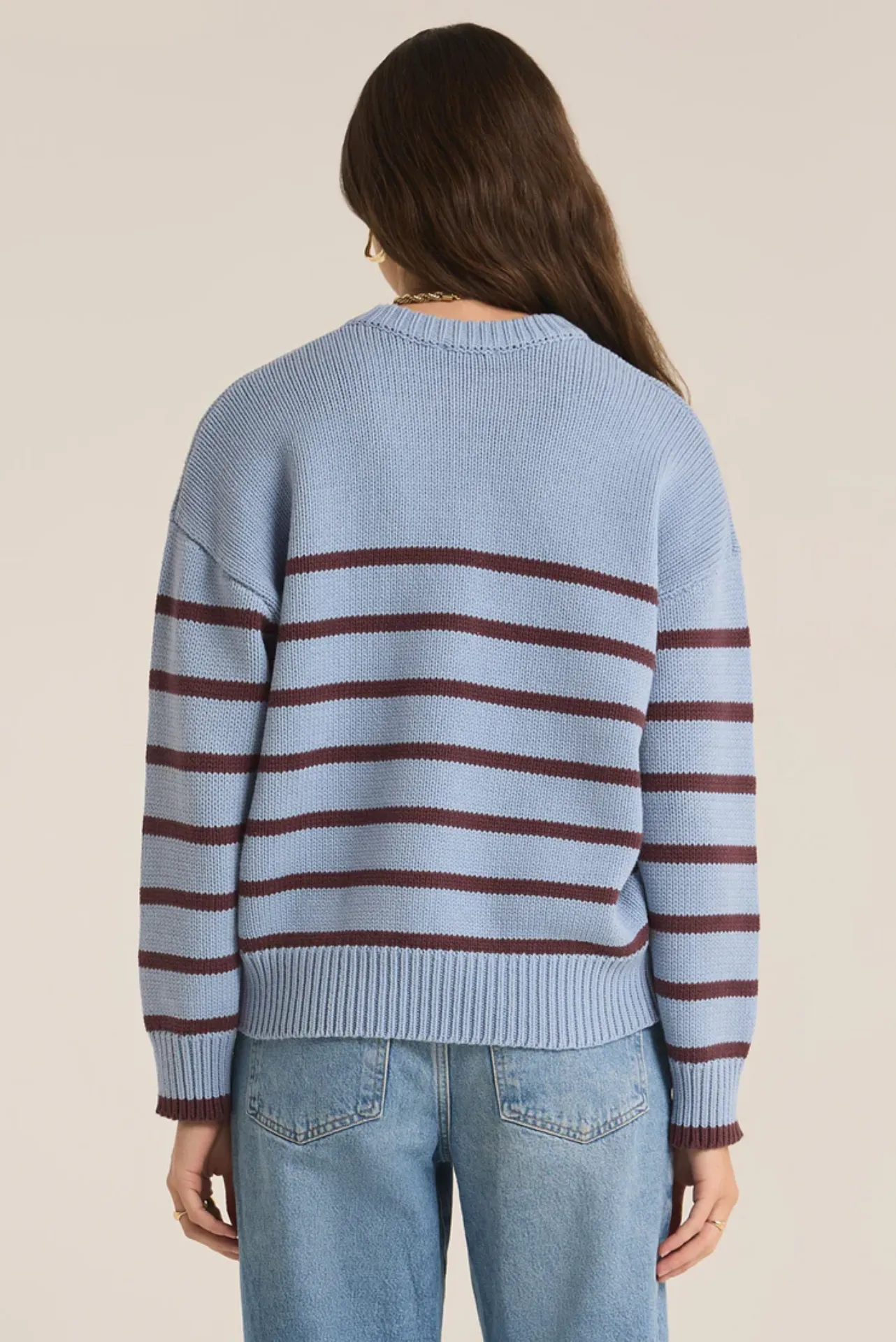 Boyfriend Stripe Sweater