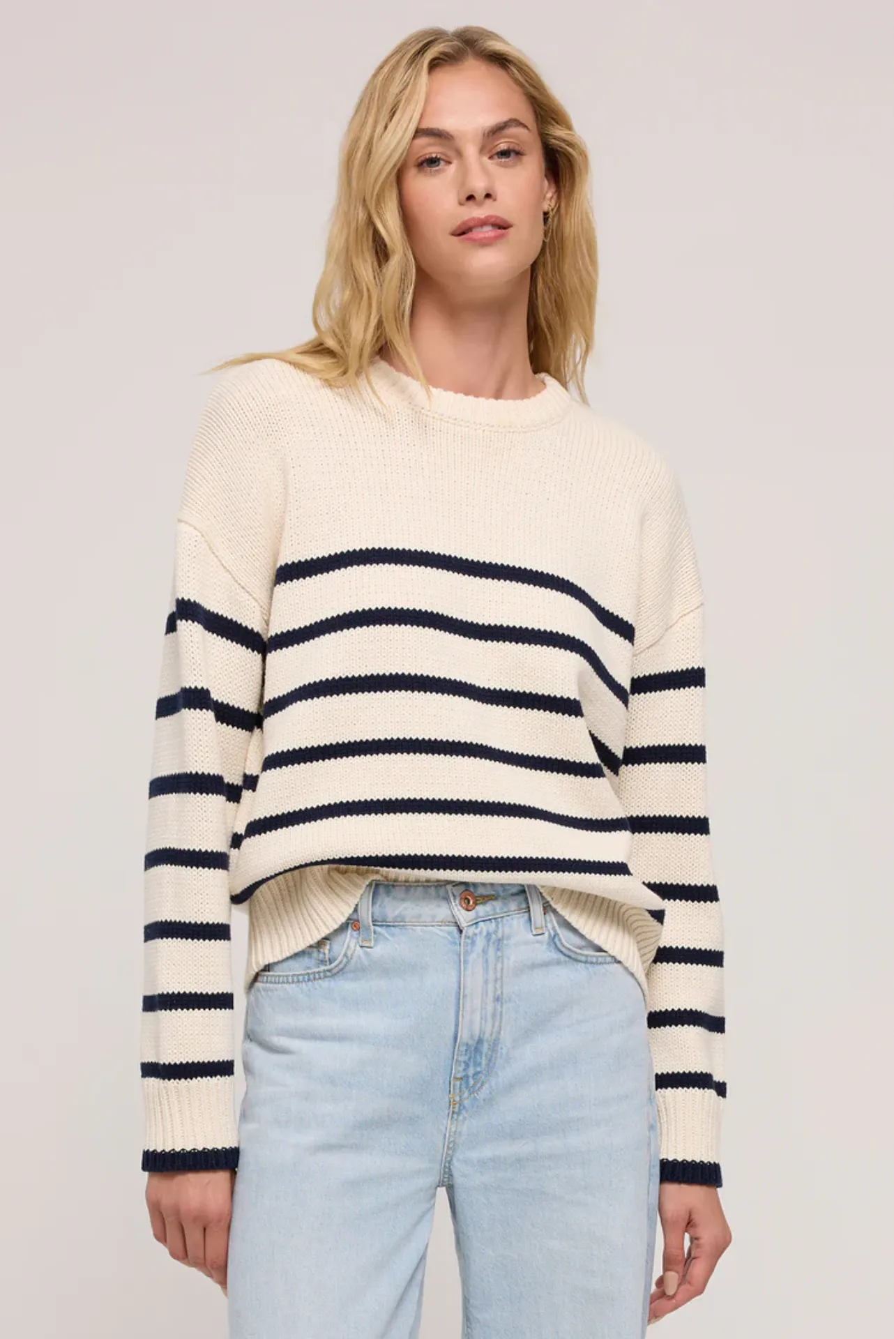 Boyfriend Stripe Sweater