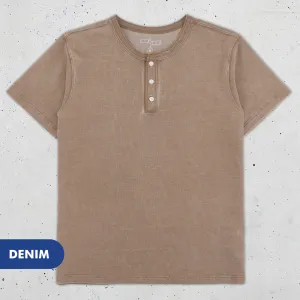 Brand collection 48 - Denim - Henley (brown)