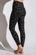 BUTTER SOFT ANIMAL PRINT FOIL FULL LENGTH LEGGINGS