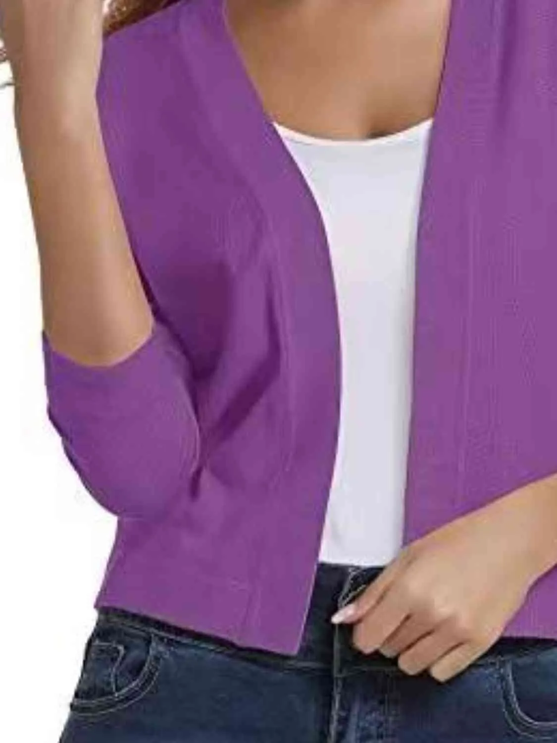 Cardigan Open Front