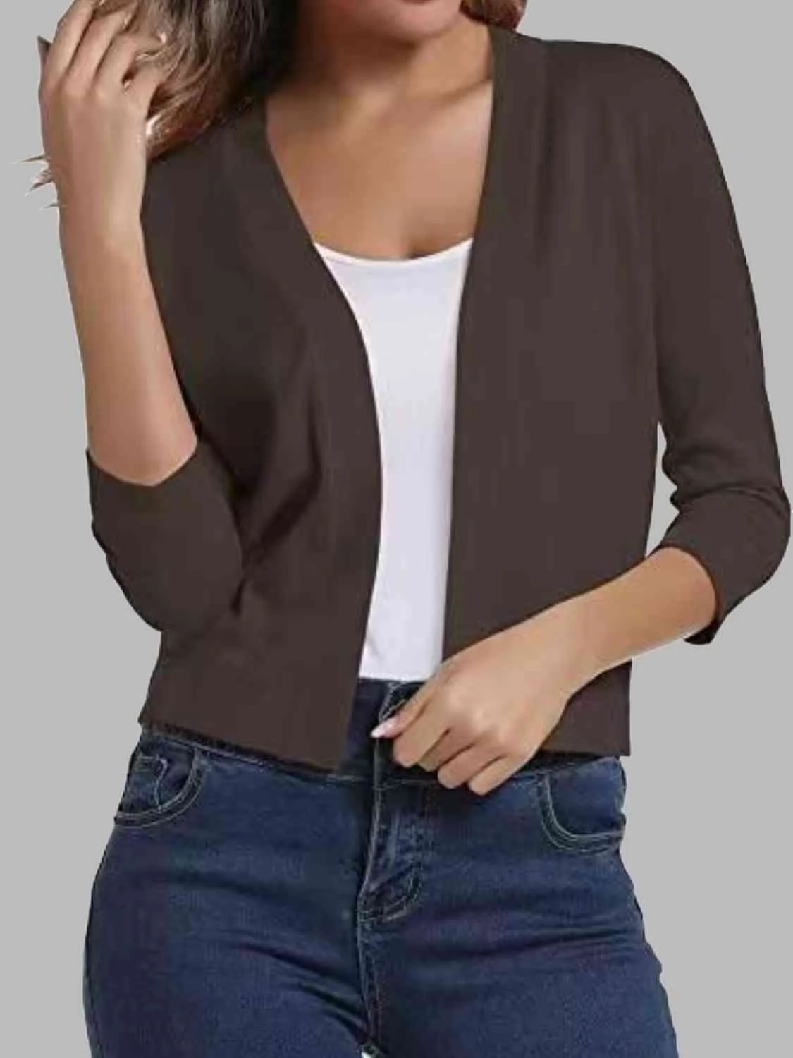 Cardigan Open Front