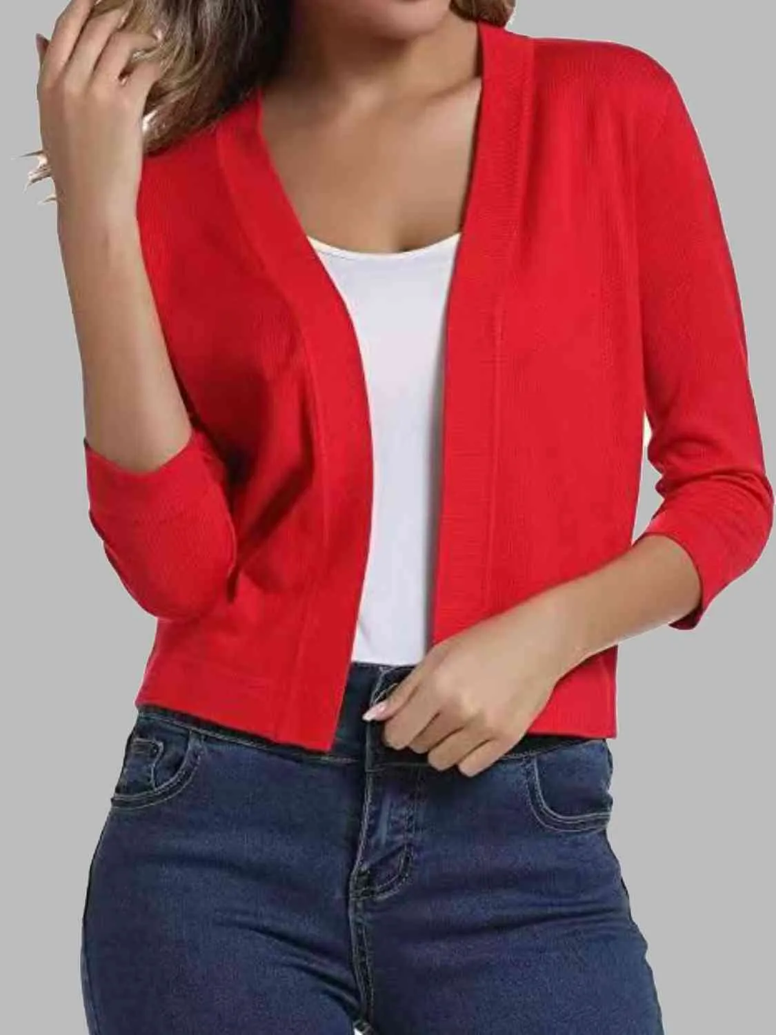 Cardigan Open Front