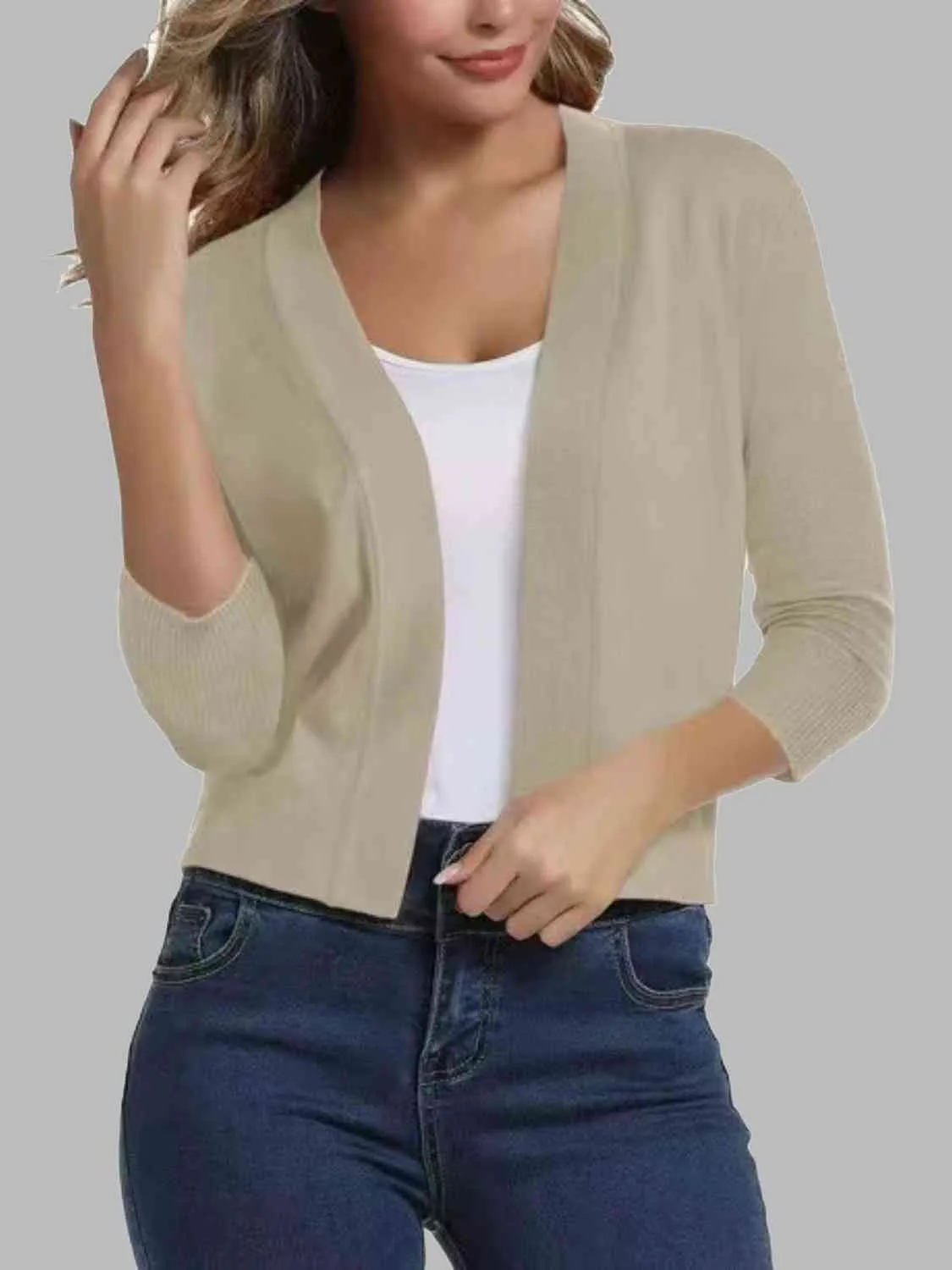 Cardigan Open Front