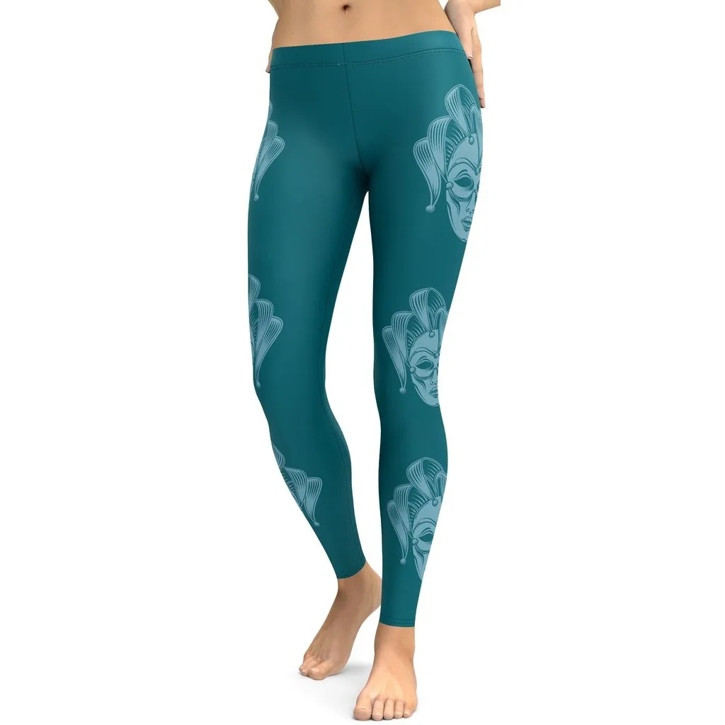 Carnival Mask Leggings