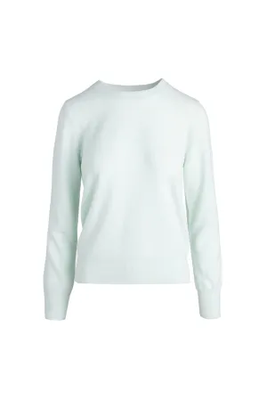 Cashmere Crew Pullover, Pale Blue