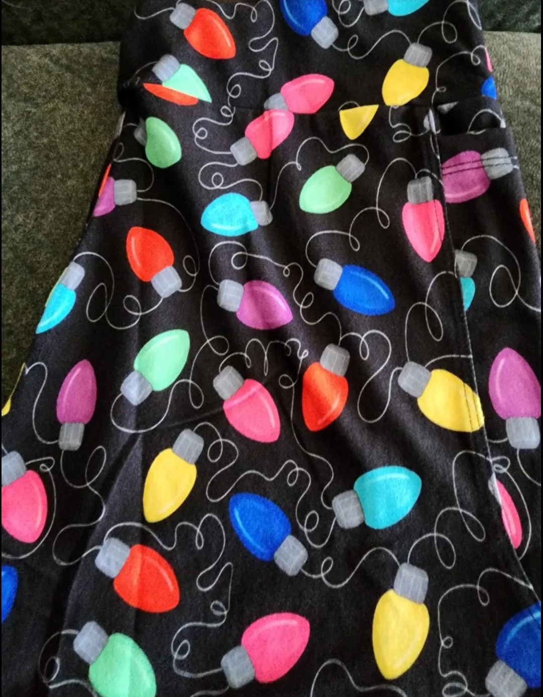 *Charlies Project Christmas Holiday Lights Leggings