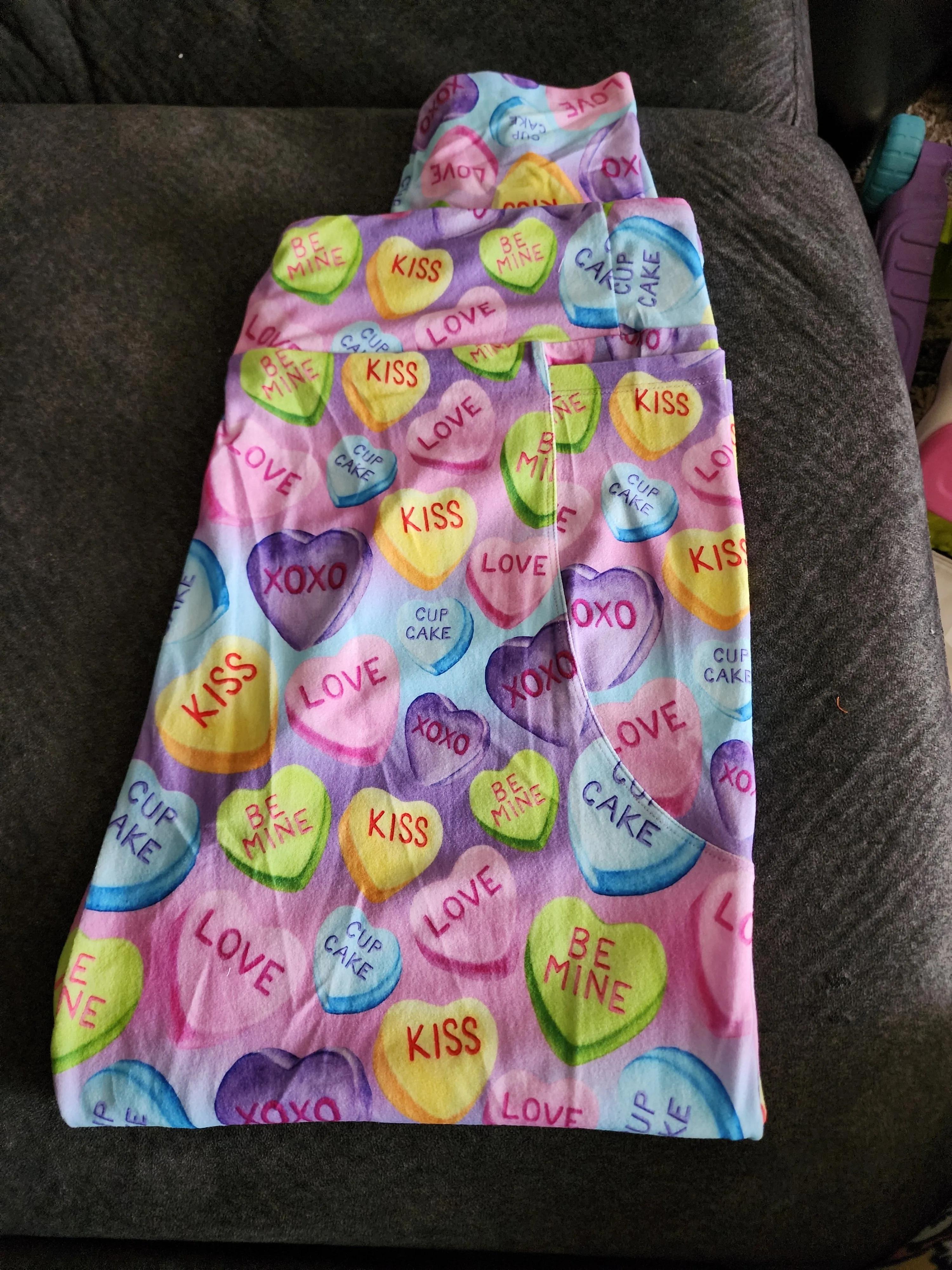 *Charlies Project Valentine's Conversation Heart Leggings