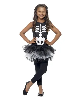 Children's Skeleton Tutu Dress