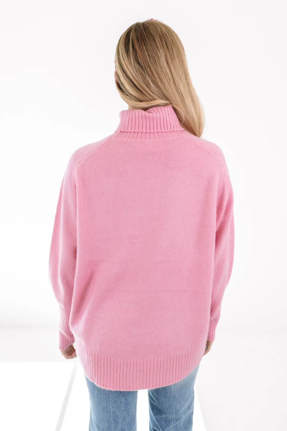 Clear My Mind Sweater - Pink