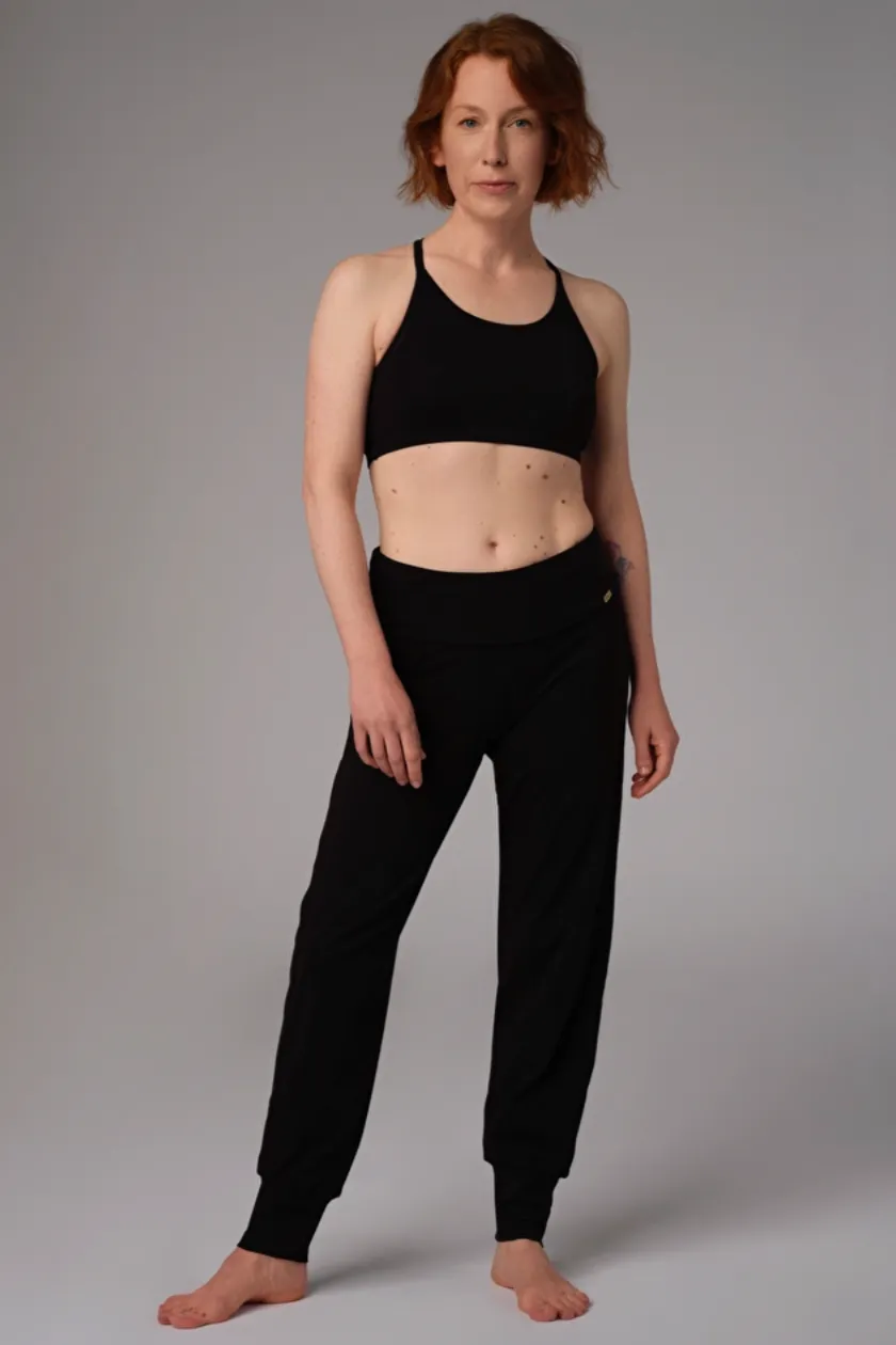 Comazo Fairtrade Black Long Pants