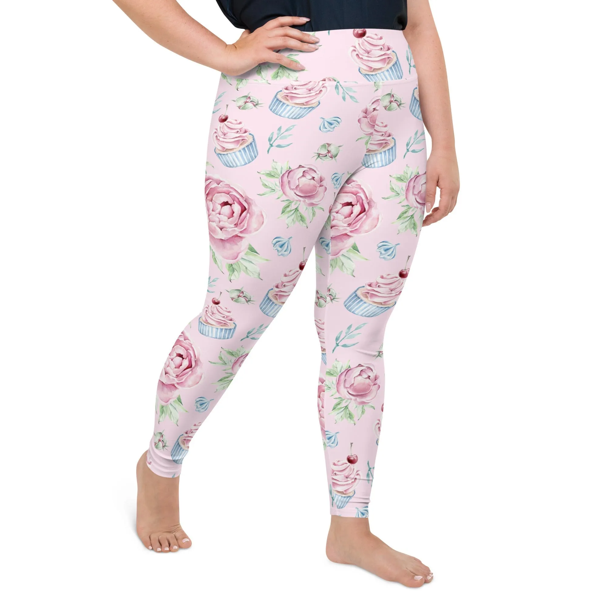 Cupcakes Plus Size Leggings