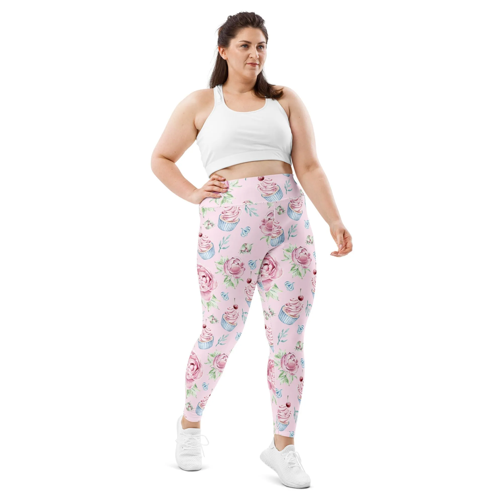 Cupcakes Plus Size Leggings