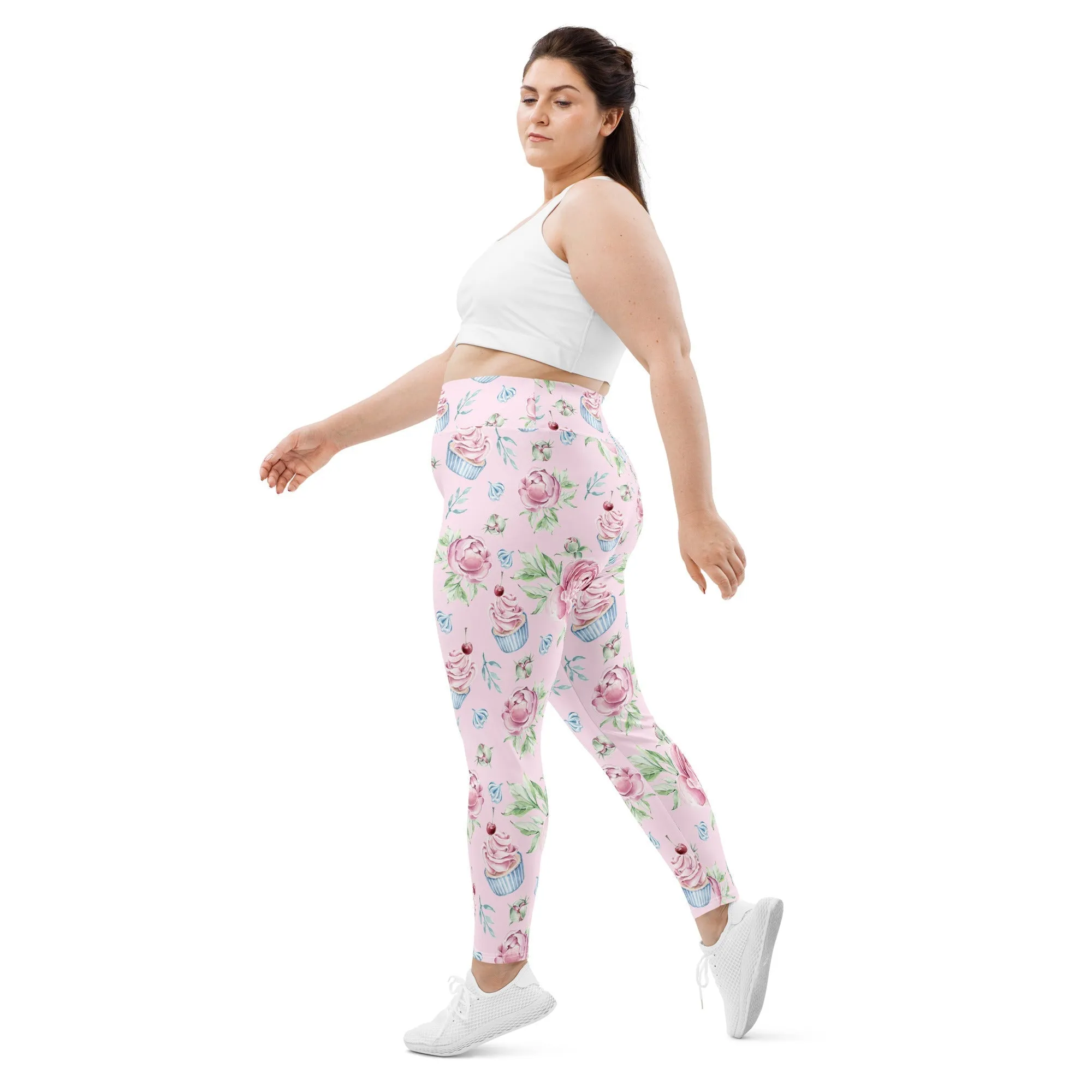 Cupcakes Plus Size Leggings