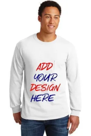 Custom Adult Long Sleeve Pocket T-Shirt  2410 - Customized