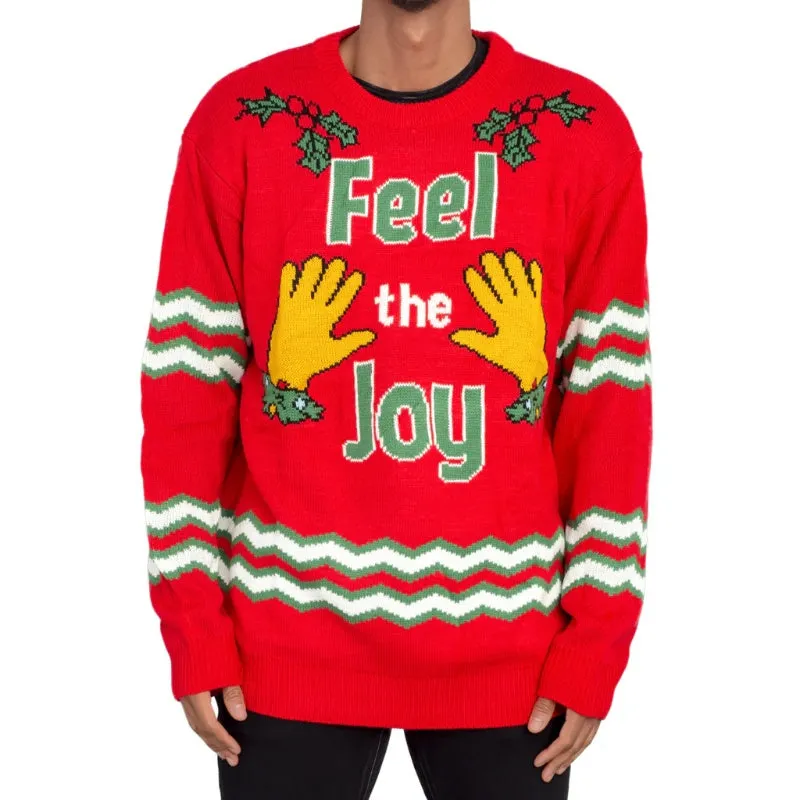 Custom Cotton Blend Ugly Christmas Sweater – OEM/ODM Unisex Knit Pullover