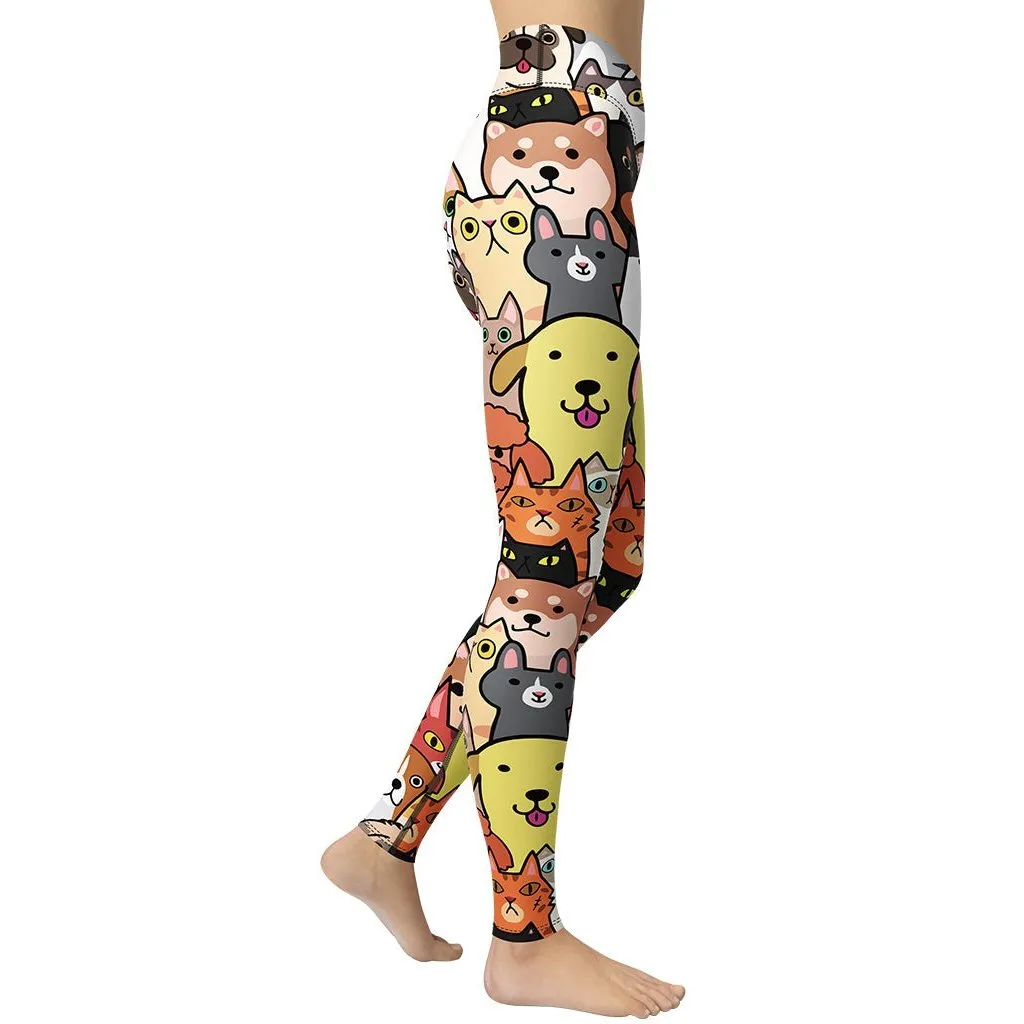 Cuteness Overload Yoga Leggings