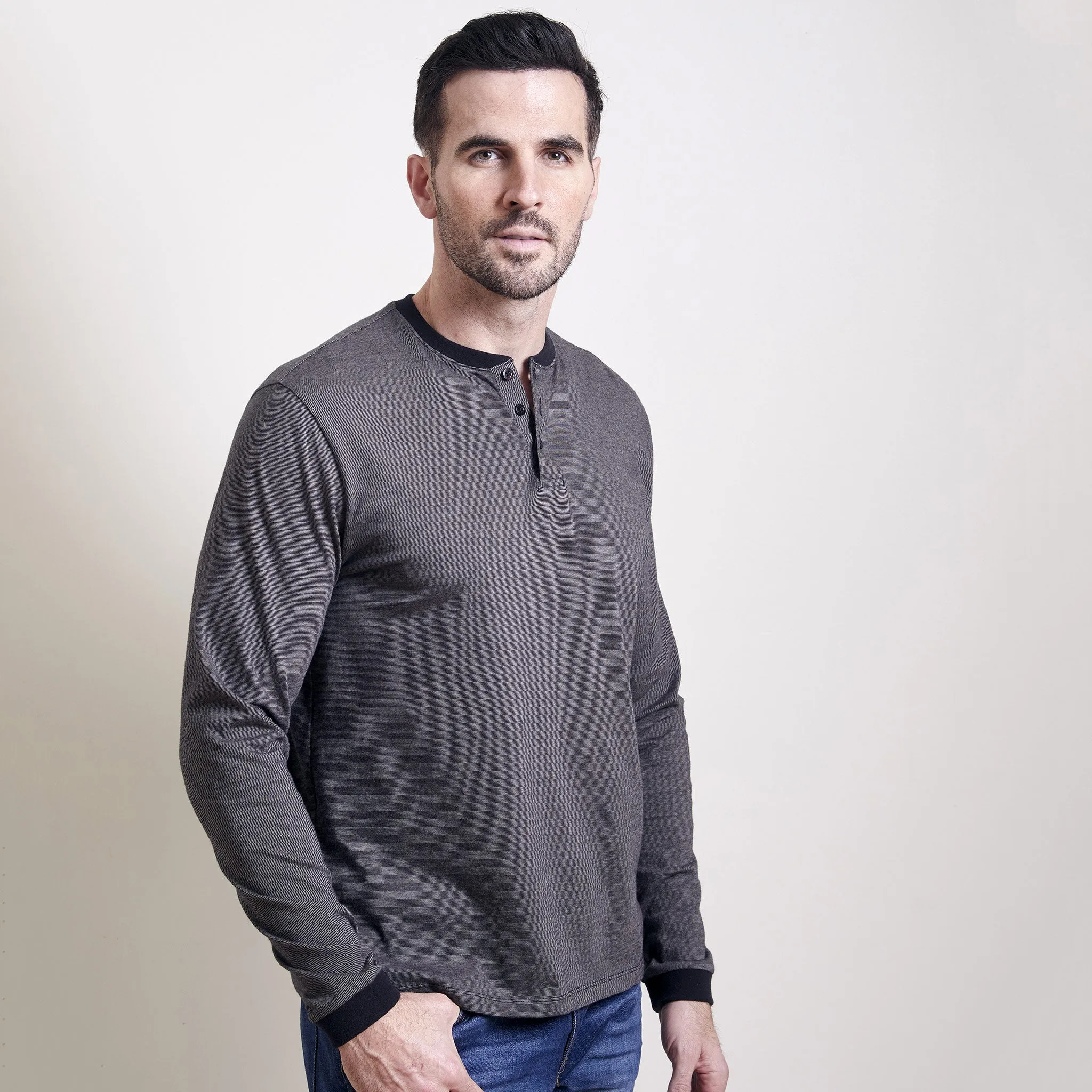 Del Mar Long Sleeve Henley