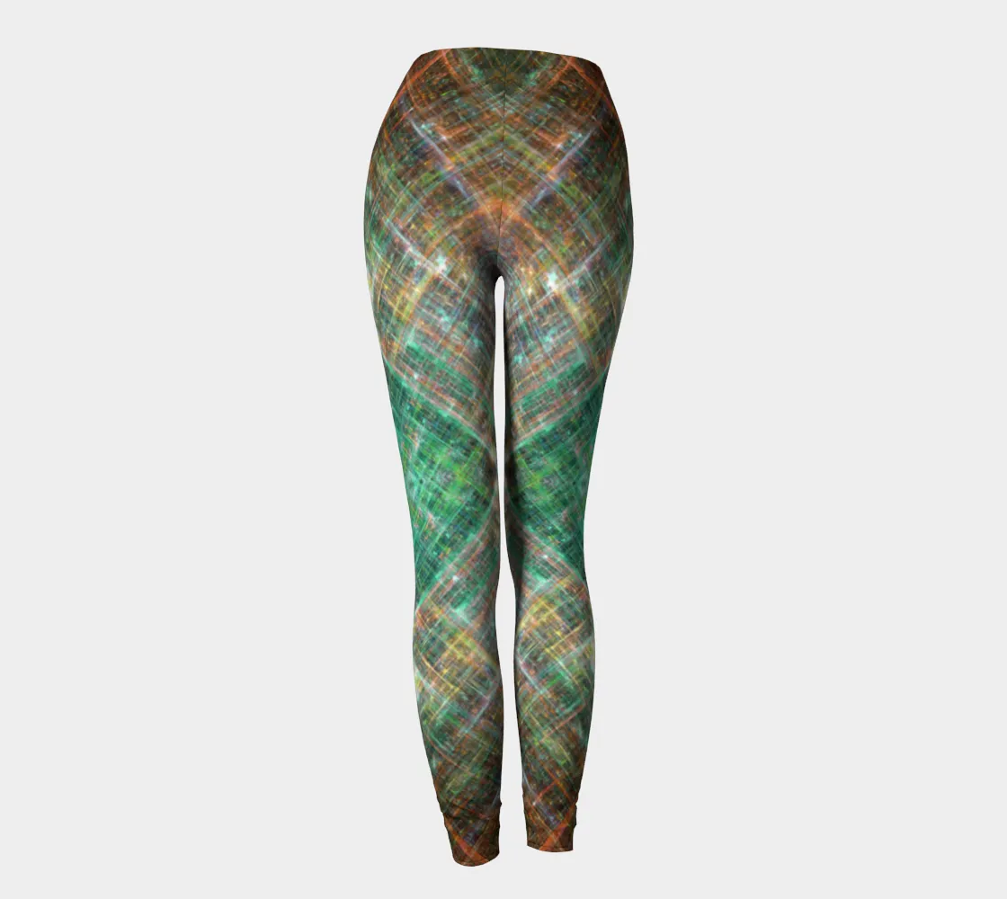 EARTH MATRIX RAINBOW  | LEGGINGS | YANTRART