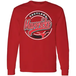 Eastland Mavericks - Circle Script Long Sleeve T-Shirt