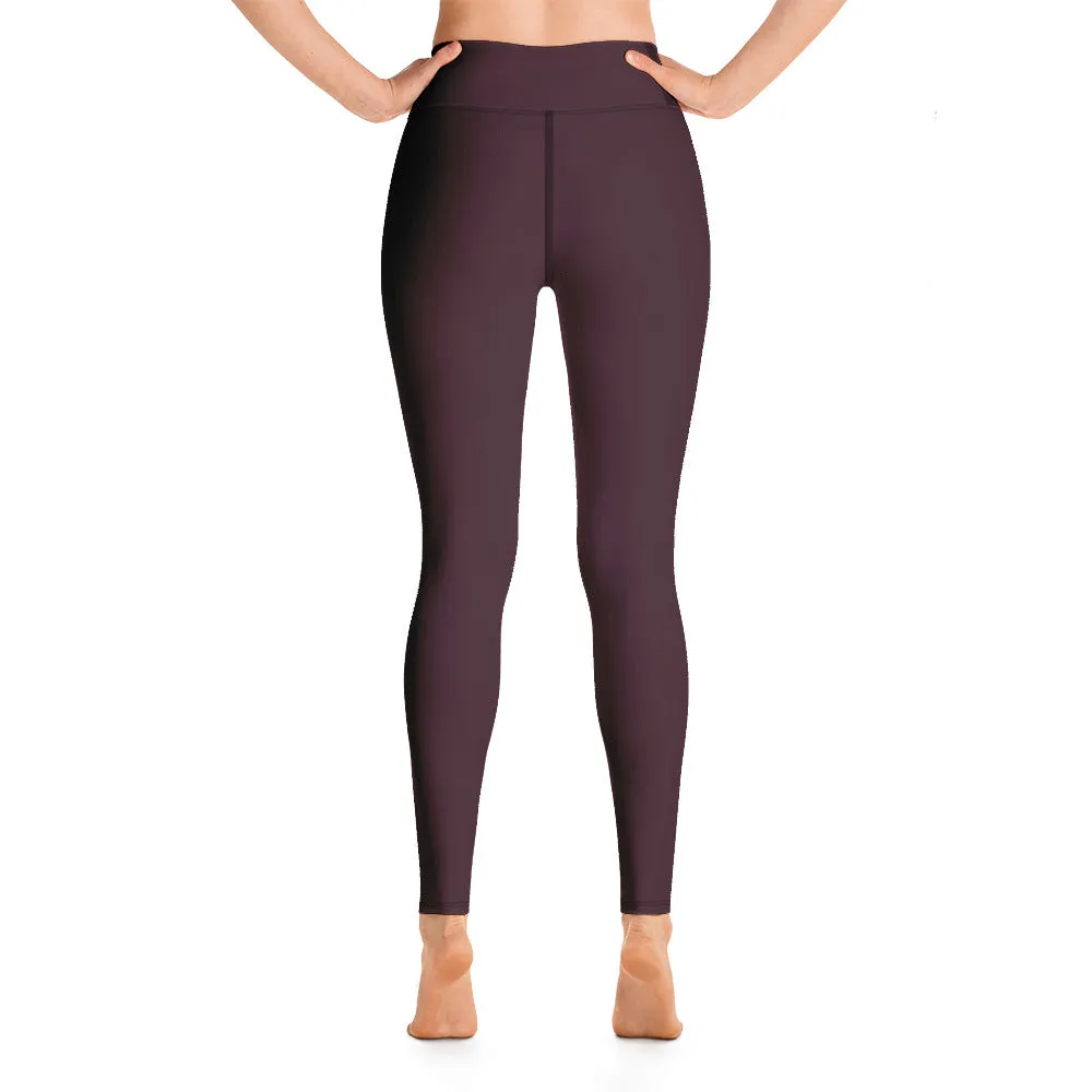 ELEVATED ESSENTIALS, BOOTY BOOSTING HIGH WAISTBAND LEGGING CABERNET