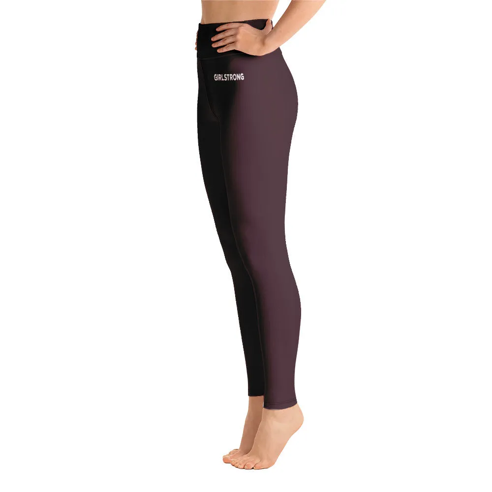 ELEVATED ESSENTIALS, BOOTY BOOSTING HIGH WAISTBAND LEGGING CABERNET