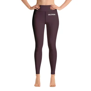 ELEVATED ESSENTIALS, BOOTY BOOSTING HIGH WAISTBAND LEGGING CABERNET