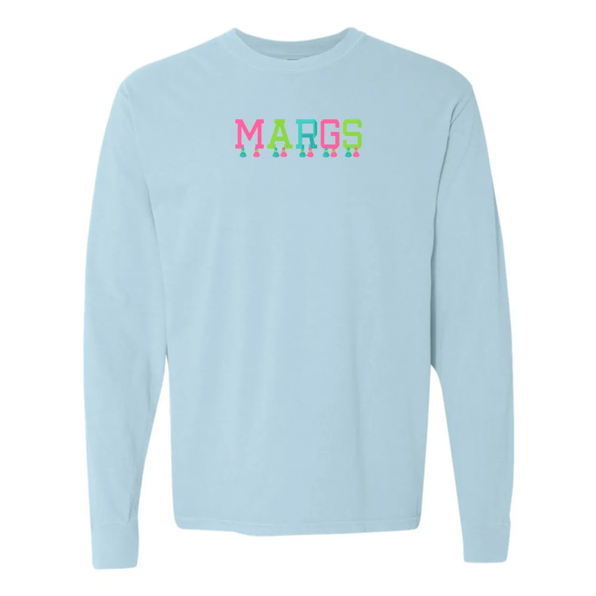 Embroidered Tasseled 'Margs' Long Sleeve