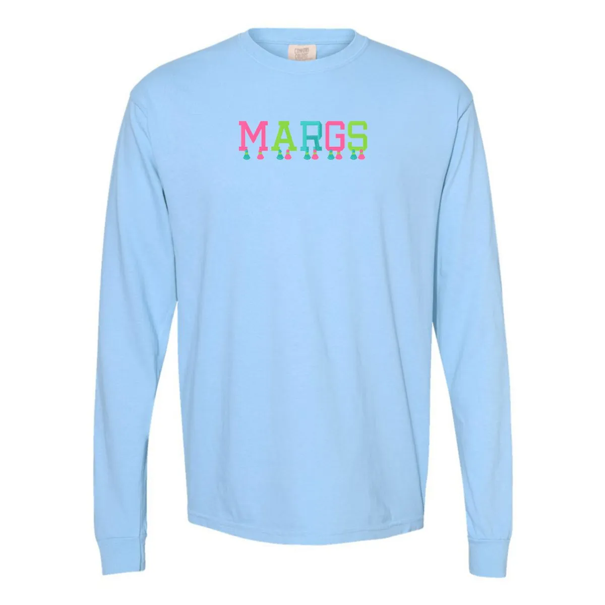 Embroidered Tasseled 'Margs' Long Sleeve