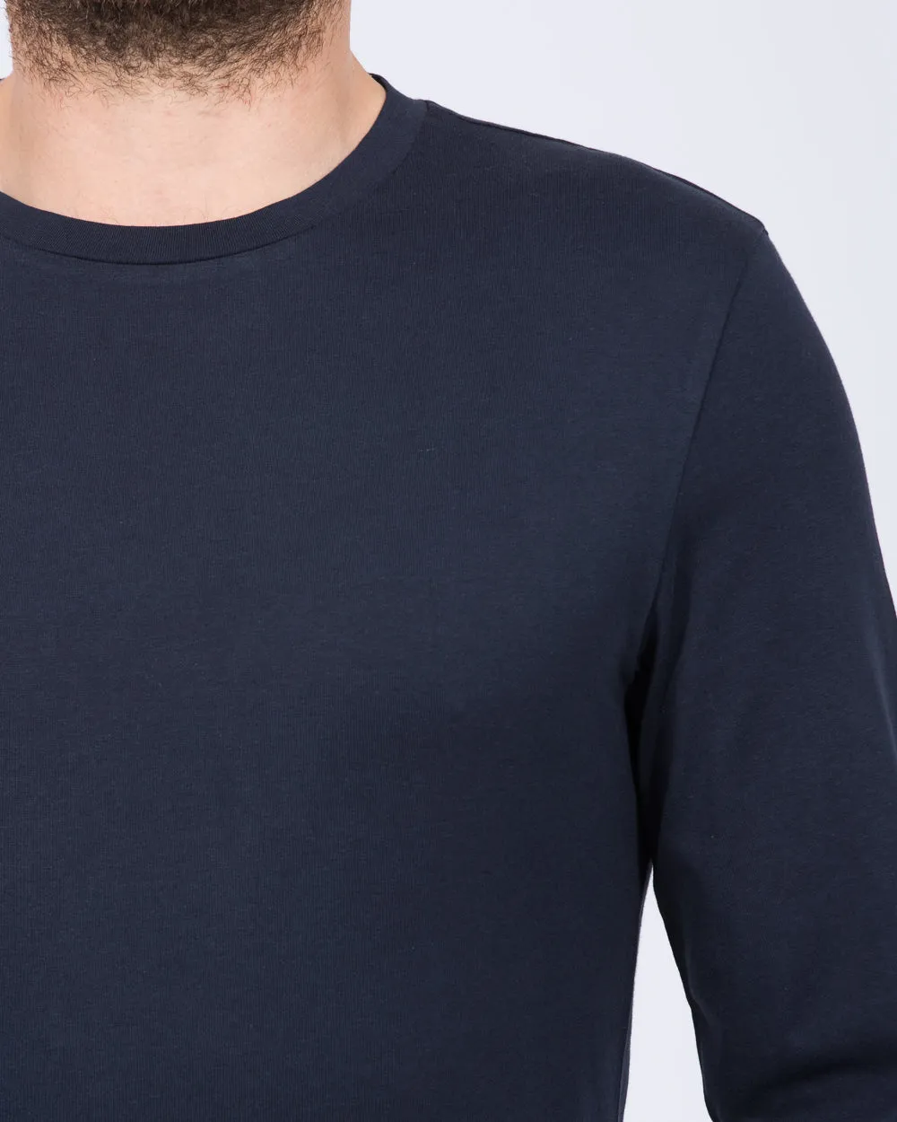 Essentalls Long Sleeve Tall T-Shirt (navy)